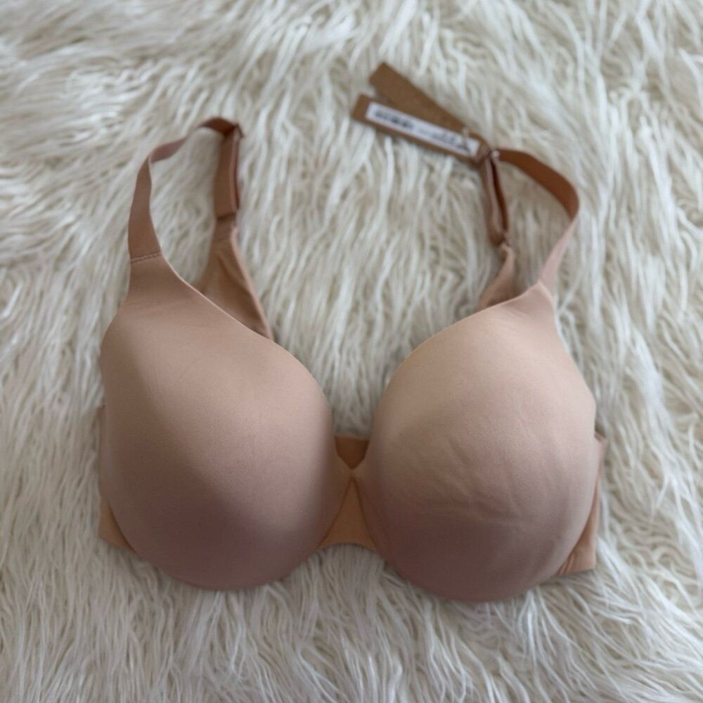 Skims Smoothing Intimates Full Coverage Lightly Lined Bra Clay Size 32DDD
